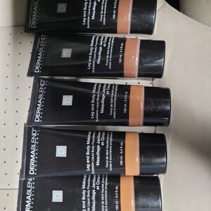 Dermablend Leg and Body Makeup - Warm Tan Shades (Deep Golden & Tan Golden